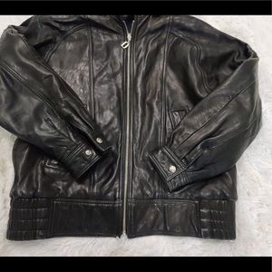 Damselle leather jacket